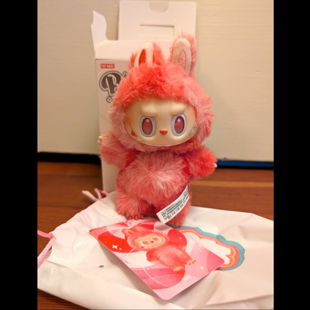 New Pop Mart Big Into Energy Vinyl Plush LOVE